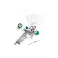 Краскораспылитель STELS 57361 EQUIPMENT AG 810 HVLP, гравитационный, сопло 0,8 мм и 1 мм