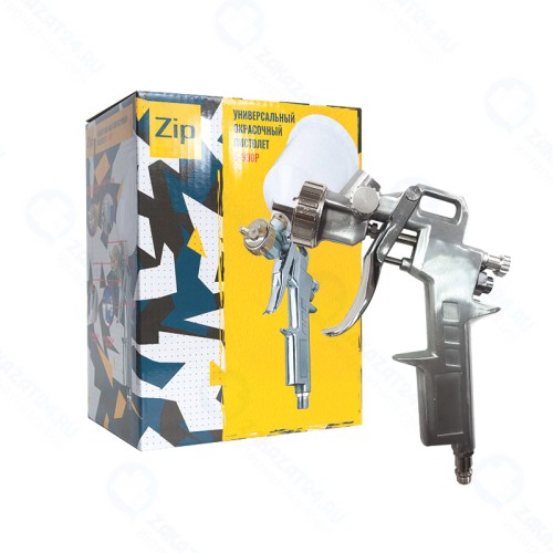 Окрасочный пистолет ZIP S990P, 1.3 mm, пластиковый бачок