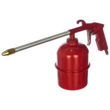 Пневмопистолет ELITECH 0704.010600 мовильный,130л/мин,3.5бар,сопло-3мм,нижнюбак-0.9л,0.5кг Пневмопистолет ELITECH 0704.010600 мовильный,130л/мин,3.5бар,сопло-3мм,нижнюбак-0.9л,0.5кг