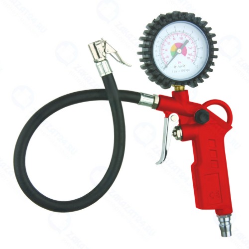 Пневмопистолет для подкачки шин ELITECH 0704.010100 Пневмопистолет для подкачки шин,140л/мин,12бар,0.3кг