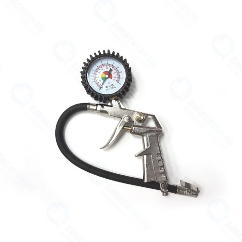 Пистолет для подкачки шин ZIP TG3 1/4 с манометром в блистере