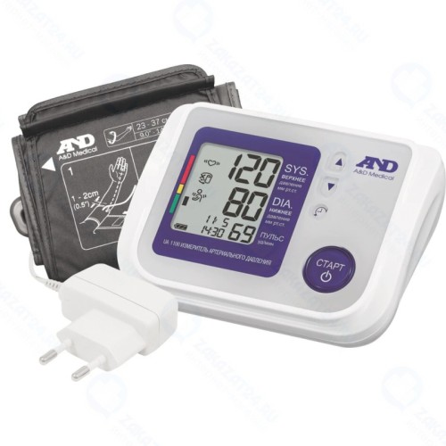 Тонометр AND UA-1100AC автоматический + Адаптер