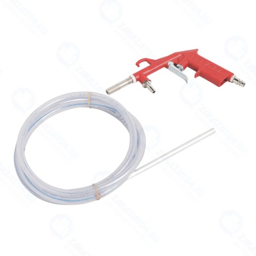 Пневмопистолет ELITECH 0704.013800 Пневмопистолет пескоструйный с шлангом,142л/мин,3бар,1м,0.22кг