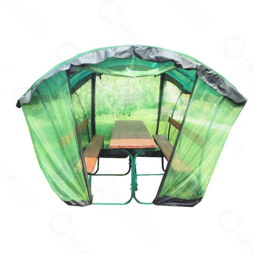Чехол GARDEN STORY 2500х2100х2000 для беседки, зеленый