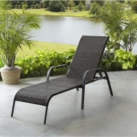 Шезлонг-лежак АФИНА-МЕБЕЛЬ плетеный Берна A37A Brown