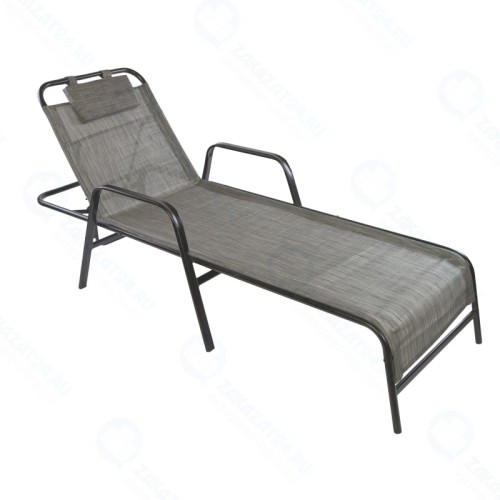 Шезлонг ECODESIGN с регулируемой спинкой и подлокотниками ALANYA