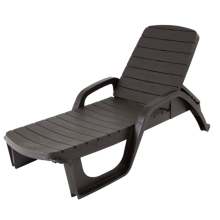 Лежак Прованс (пластик)(шоколад)