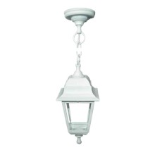Уличный светильник подвесной белый 4-хгранный прозрачное стекло(НСУ 04-60-001 АДЕЛЬ БЕЛ) 11-13 БЕЛ Apeyron