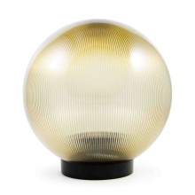 Уличный светильник шар с основанием, 200мм, рассеиватель ПММА, золотистый (НТУ 01-60-203) 11-66 Apeyron