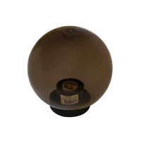 Уличный светильник шар с основанием, 200мм,рассеиватель ПММА,призма дымчатый(НТУ 02-60-205) 11-77 Apeyron