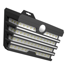 Настенный светильник на солнечной батарее с датчиком движения Baseus Energy Collection (широкоугольный) 1 уп., черный Настенный светильник на солнечной батарее с датчиком движения Baseus Energy Collection (широкоугольный) 1 уп., черный