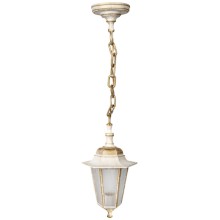 Уличный подвесной светильник Camelion PP4105 белый/бронза