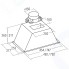 Кухонная вытяжка Cata GL 45 X /C