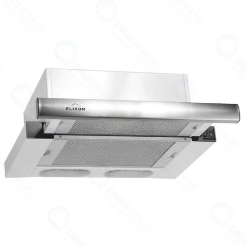 Кухонная вытяжка Elikor Интегра 60Н-400-В2Л, нержавеющая сталь