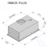 Кухонная вытяжка Konigin Inbox Plus Inox 60