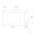 Кухонная вытяжка Lex GS BLOC GS 900 WHITE