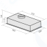 Кухонная вытяжка MBS RAOULIA 160 GREY