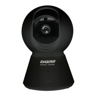 Видеокамера IP Digma DiVision 401 цветная корп черный