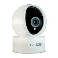 WiFi Камера Ginzzu HWD-2302A, WiFi 2.0Mp, 3.6mm,SD, P/T,IR 10м,пл