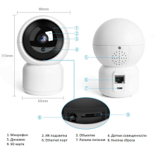 IP видеокамера Tantos iСфера Плюс IP видеокамера Tantos iСфера Плюс