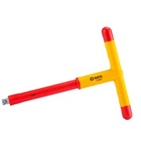 Вороток SATA 12940 3/8" 200 мм, изолированный, Т-образный