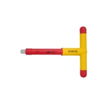 Вороток SATA 12984 1/2" 200 мм, изолированный, Т-образный