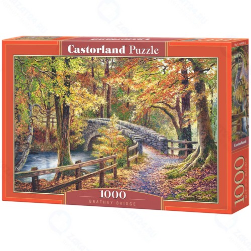 Пазл CASTORLAND Мост в парке. 1000 элементов