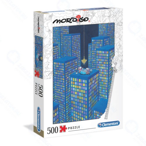 Пазл CLEMENTONI Ужин на крыше, 500 дет.