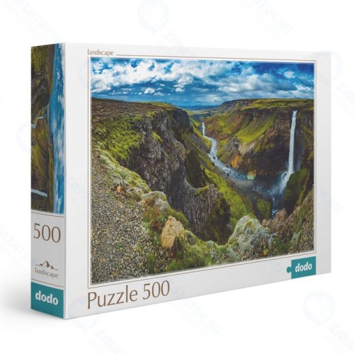 Пазл DODO Водопад Хайфос. Южная Исландия 500 эл.