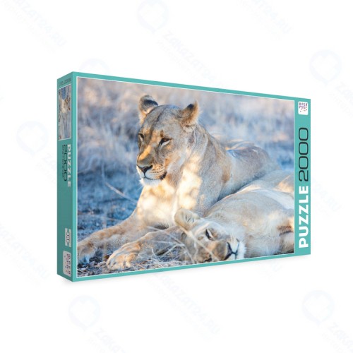 Пазл ФРЕЯ Львиная нежность, 2000 элементов
