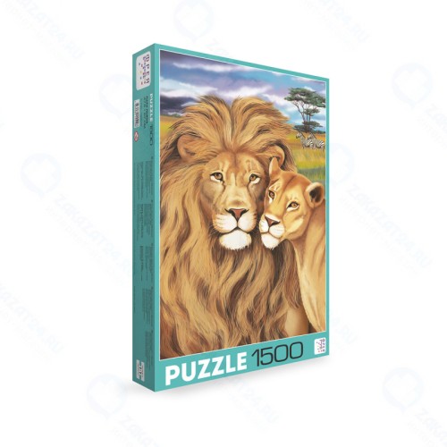 Пазл ФРЕЯ Пара львов, 1500 элементов