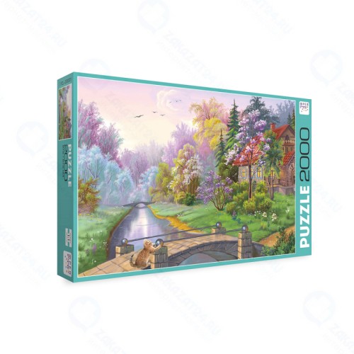 Пазл ФРЕЯ Персики в цвету, 2000 элементов