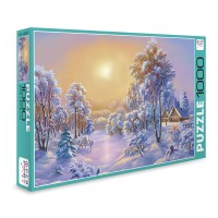 Пазл ФРЕЯ Зима, 1000 элементов