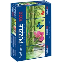 Набор пазлов HATBER Premium Triptych. Бабочки 500, 260*2 эл.