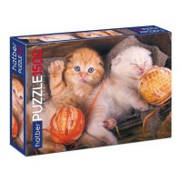 Пазл HATBER Premium Котиков много не бывает 1500 элементов