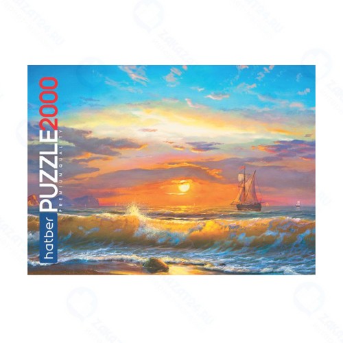 Пазл HATBER Premium Морской вид. 2000 элементов