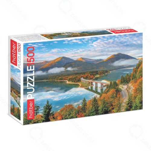 Пазл HATBER Живописный мост 1500 эл.