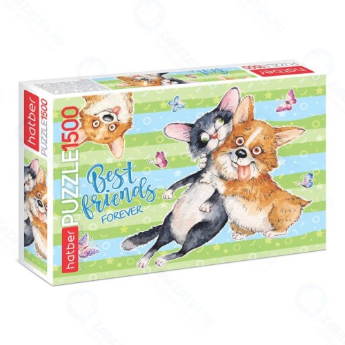 Пазл HATBER Из жизни корги 1500 эл.