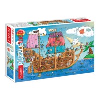 Пазл HATBER Пиратский корабль 1000 эл.