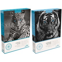 Пазл ORIGAMI 05328/5330 Виа Терра. Король ночи/Хищный взгляд, 360 элементов Пазл ORIGAMI 05328/5330 Виа Терра. Король ночи/Хищный взгляд, 360 элементов