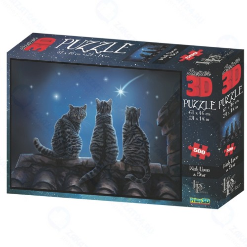 Стерео пазл PRIME 3D Желание на звезду 500 дет.