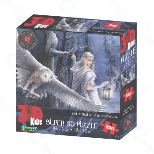 Стерео пазл PRIME 3D Полуночный вестник 150 дет.