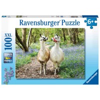 Пазл RAVENSBURGER Ламы, 100 эл.