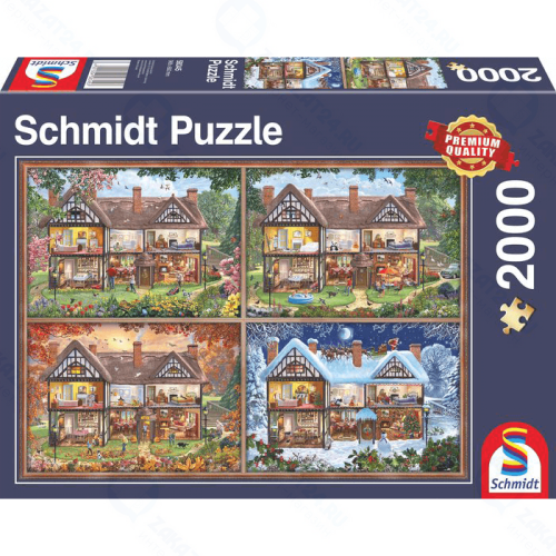 Пазл SCHMIDT Четыре сезона 2000 дет.