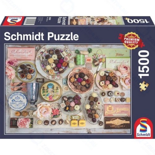 Пазл SCHMIDT Шоколадные вкусняшки 1500 дет.