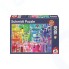 Пазл SCHMIDT Цвета радуги, 1000 дет.