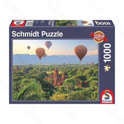Пазл SCHMIDT Воздушные шары. Мьянма 1000 дет.