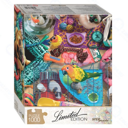 Пазл STEP PUZZLE Limited Edition Домашние любимчики, 1000 эл.