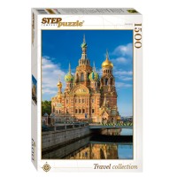 Пазл STEP PUZZLE Храм Спаса на Крови 1500 элементов