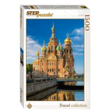 Пазл STEP PUZZLE Храм Спаса на Крови 1500 элементов Пазл STEP PUZZLE Храм Спаса на Крови 1500 элементов